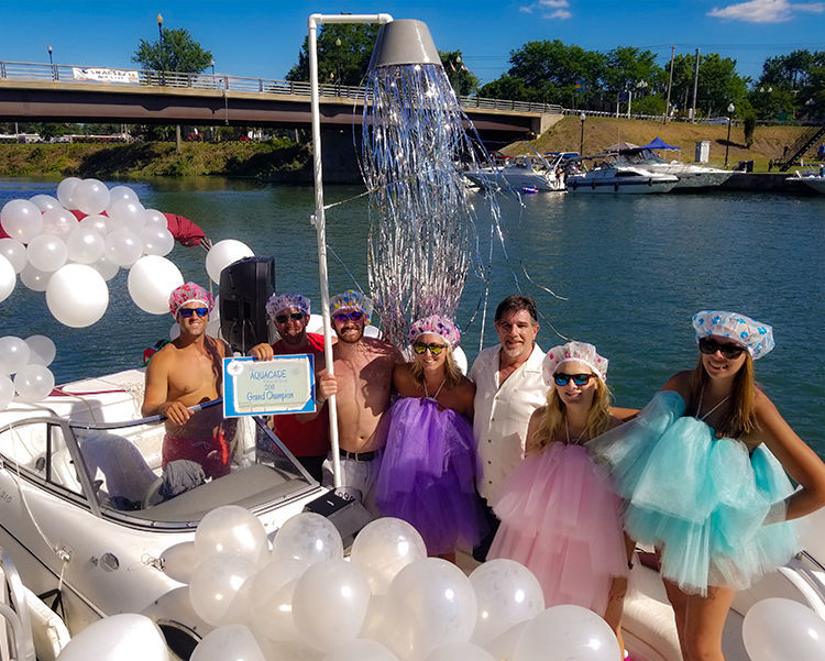 Bathtub boat